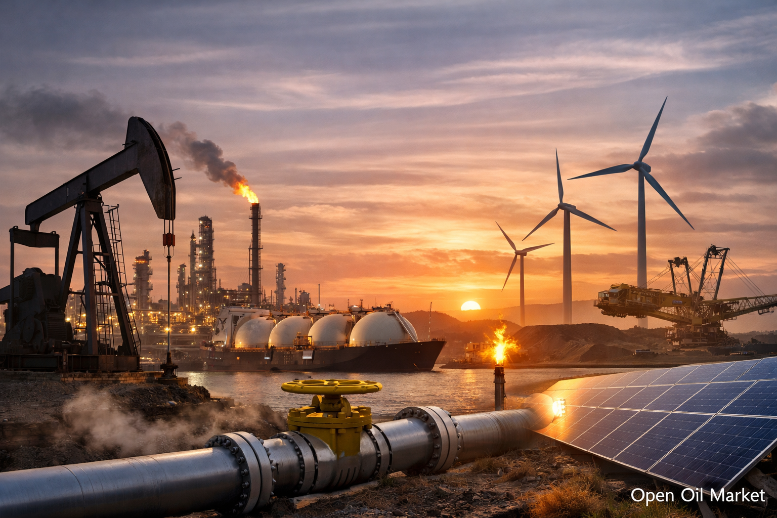 Oil and Gas News and Energy, Friday, 6 February 2026: Oil Prices Decline Amid Upcoming US-Iran Negotiations