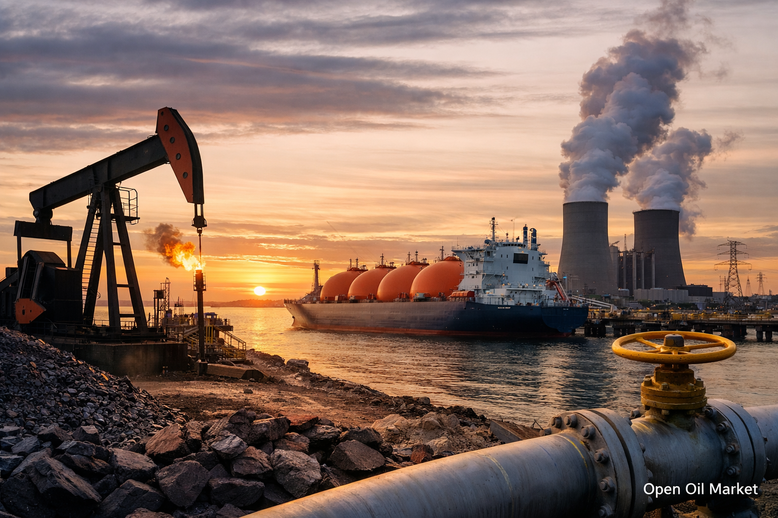 Oil and Gas News - Monday, 9 March 2026: Oil Above $90, LNG Market in Tension, Energy Infrastructure in Focus