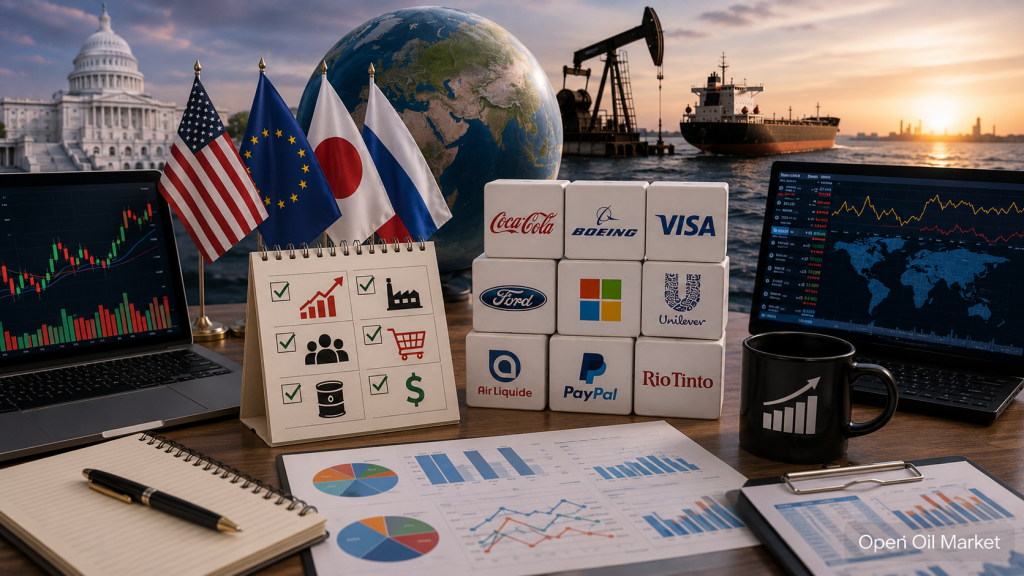 Economic Events and Corporate Reports – Tuesday, 28 July 2026: Start of the Fed Meeting, US Consumer Confidence, Reports from Coca-Cola, Boeing, Visa and Ford