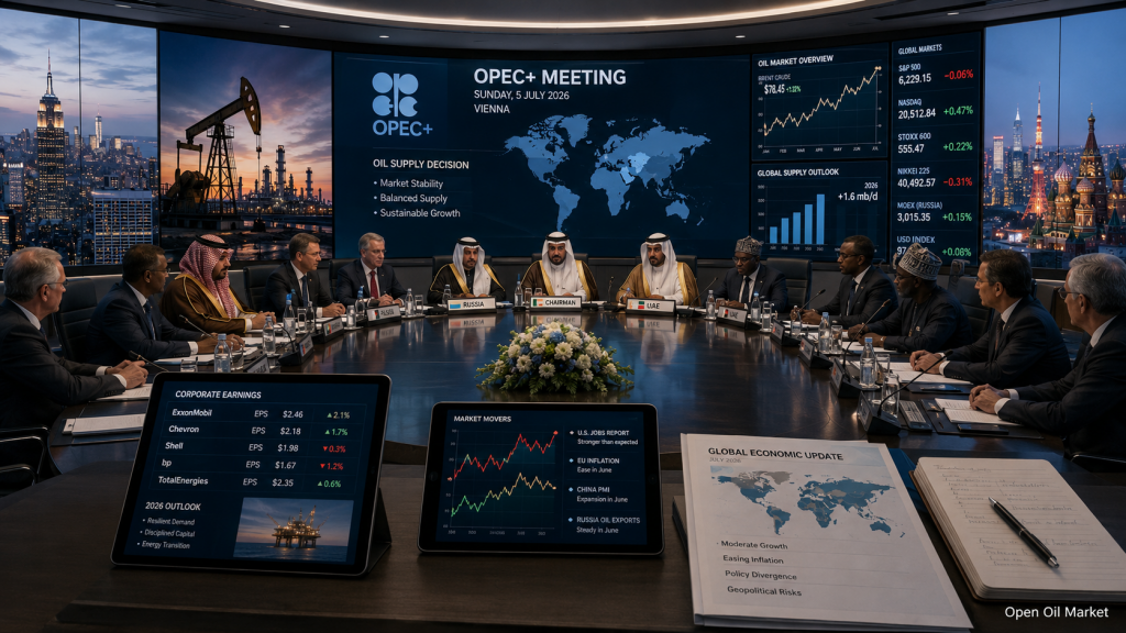 OPEC+ Meeting and Global Markets — Economic Events and Corporate Reports 5th July 2026