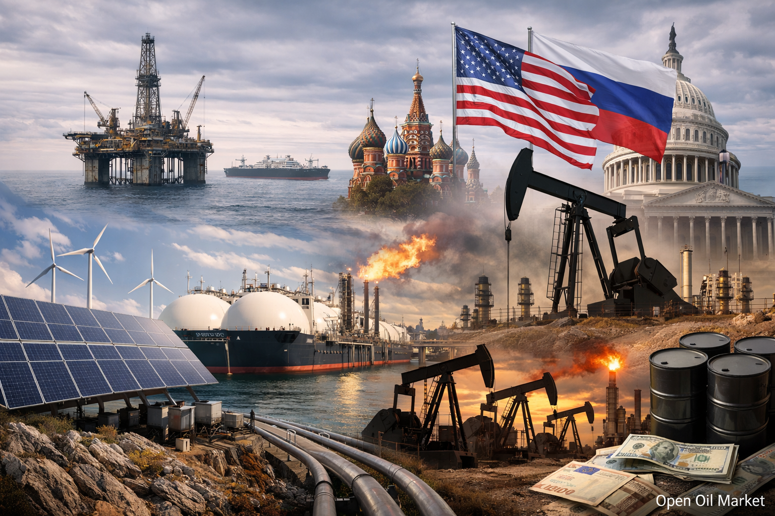 Oil and Gas News and Energy - Wednesday, 14 January 2026: Sanctions, Prices and Global FEC Balance