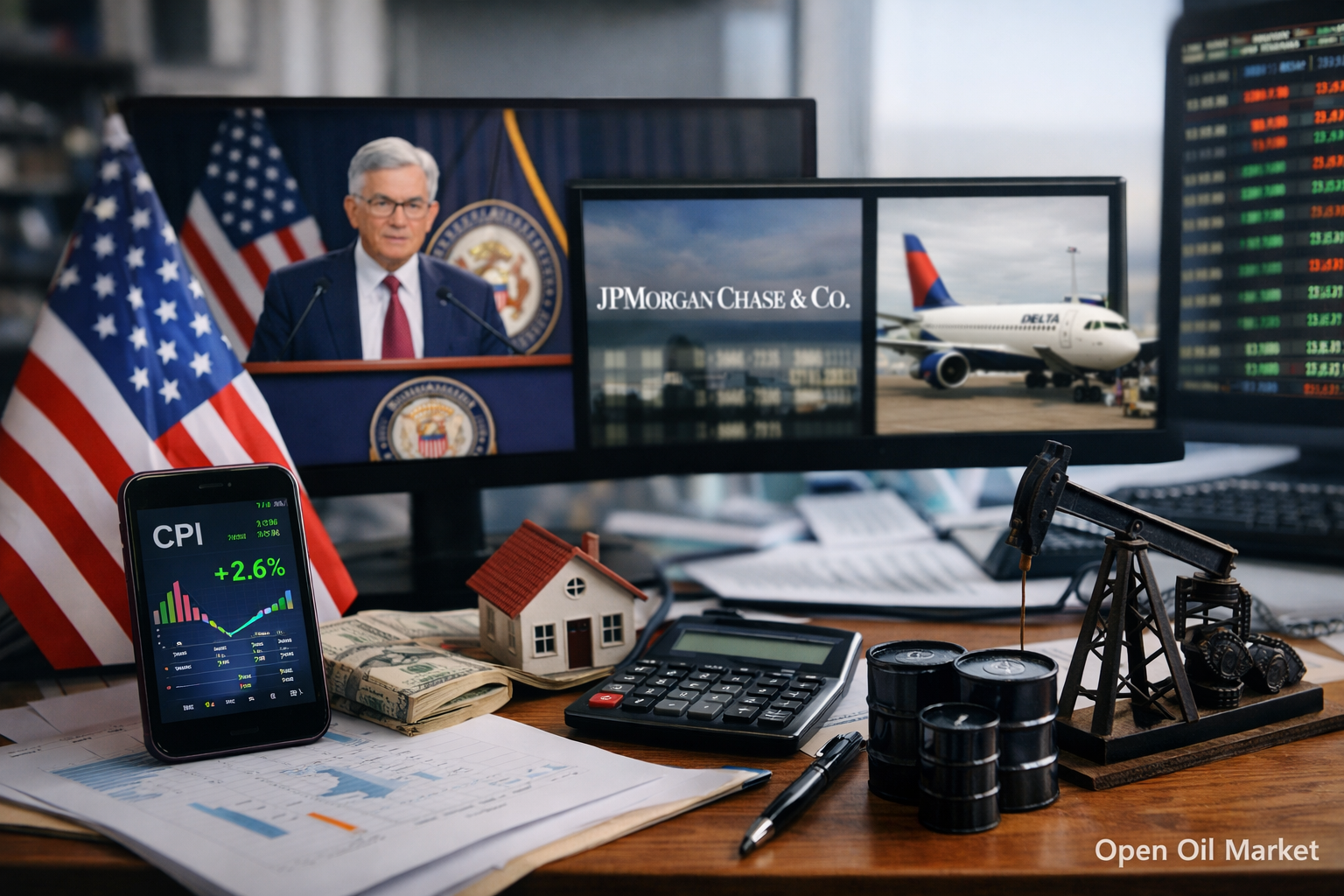 Economic Events and Corporate Earnings - Tuesday, 13 January 2026: US CPI and Earnings Season Kick-off