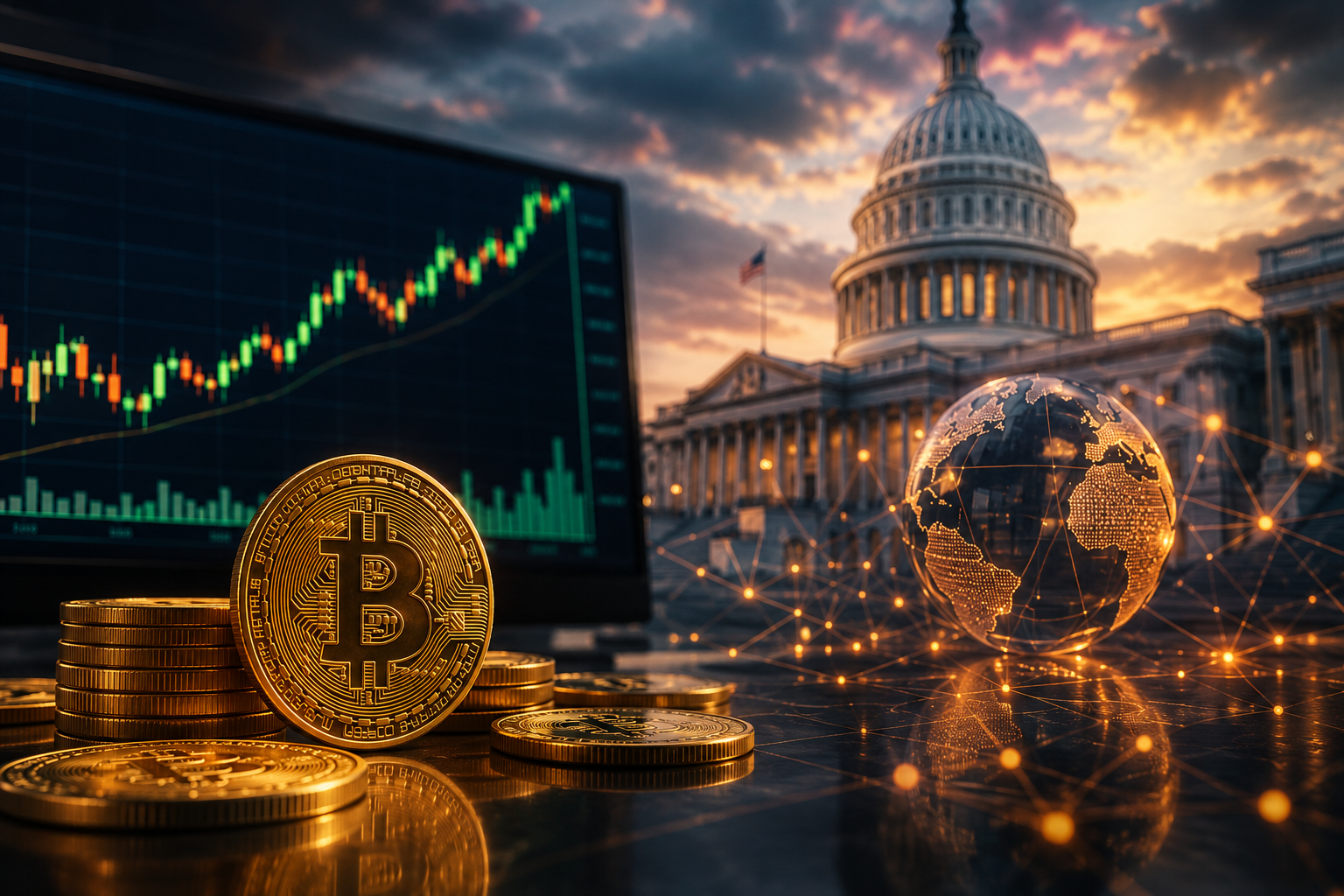 Cryptocurrency News: Thursday, August 6, 2026 - Bitcoin Secured Above $64,000, US Senate Brings CLARITY Act to a Decisive Vote