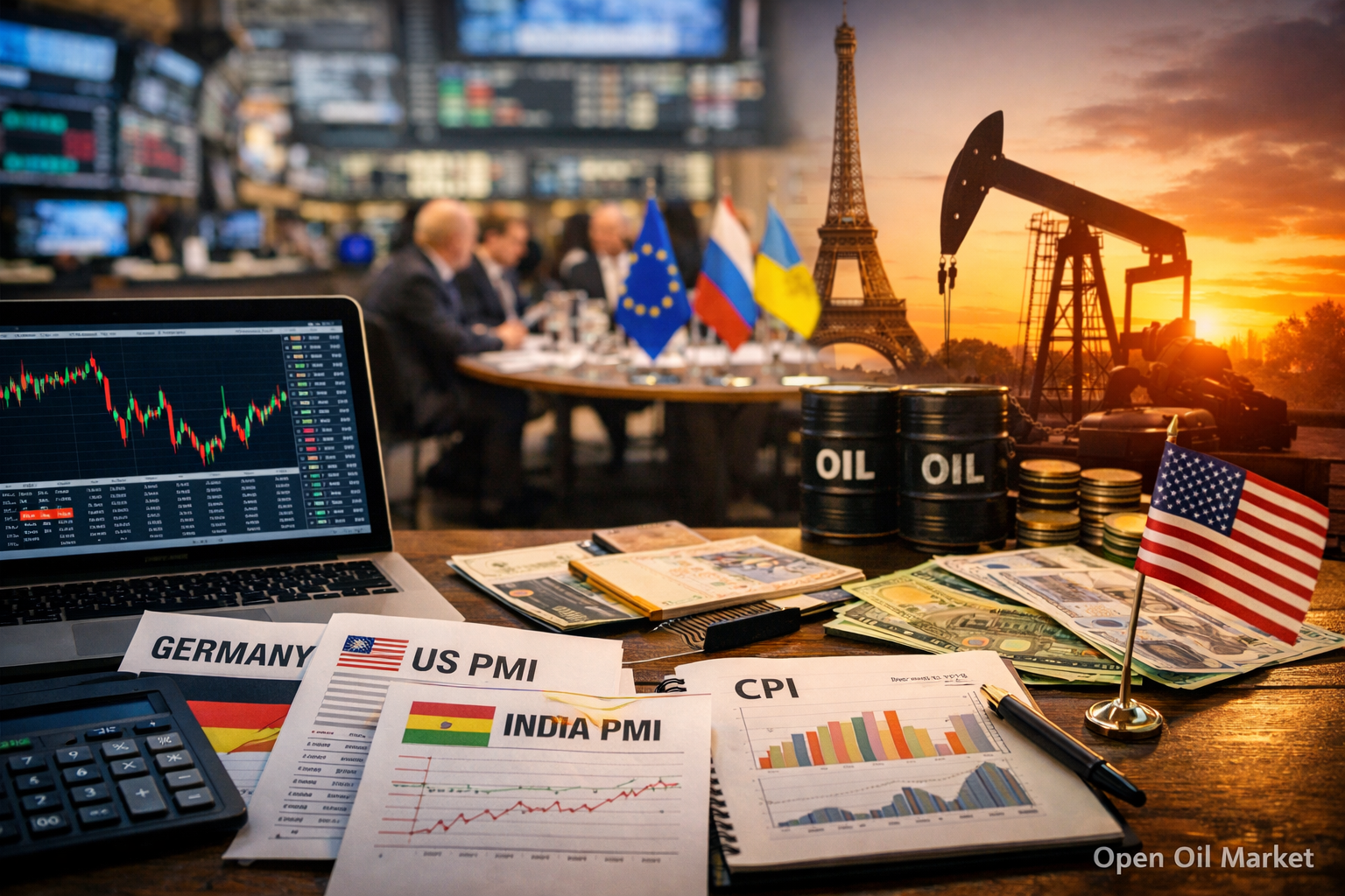 Economic Events and Corporate Reports - Tuesday, 6 January 2026: Services PMI, Germany CPI, API oil inventories