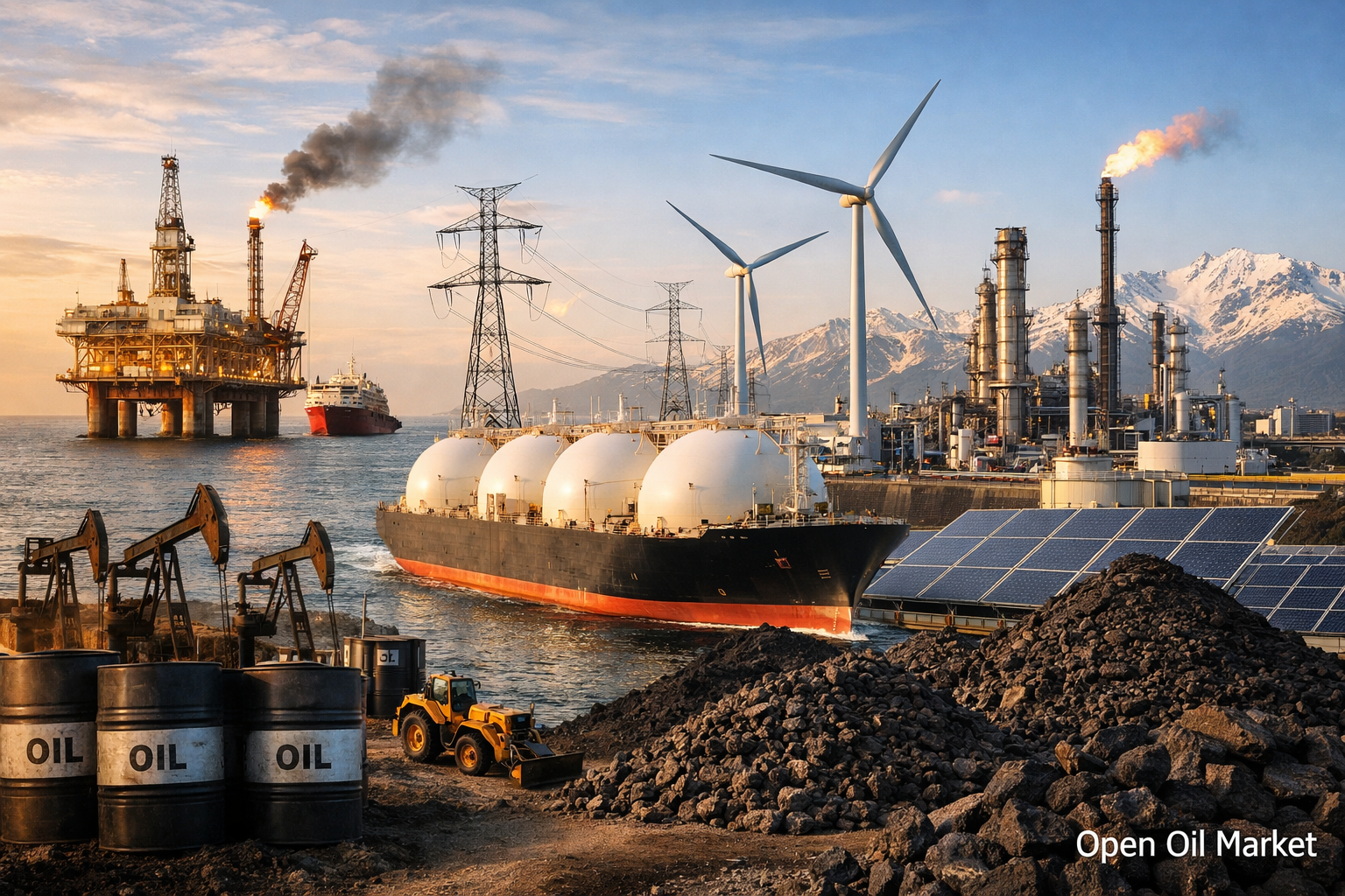 Oil and Gas News - Tuesday, 24th February 2026: Europe at Record LNG Imports, Oil in OPEC+ Expectation Corridor