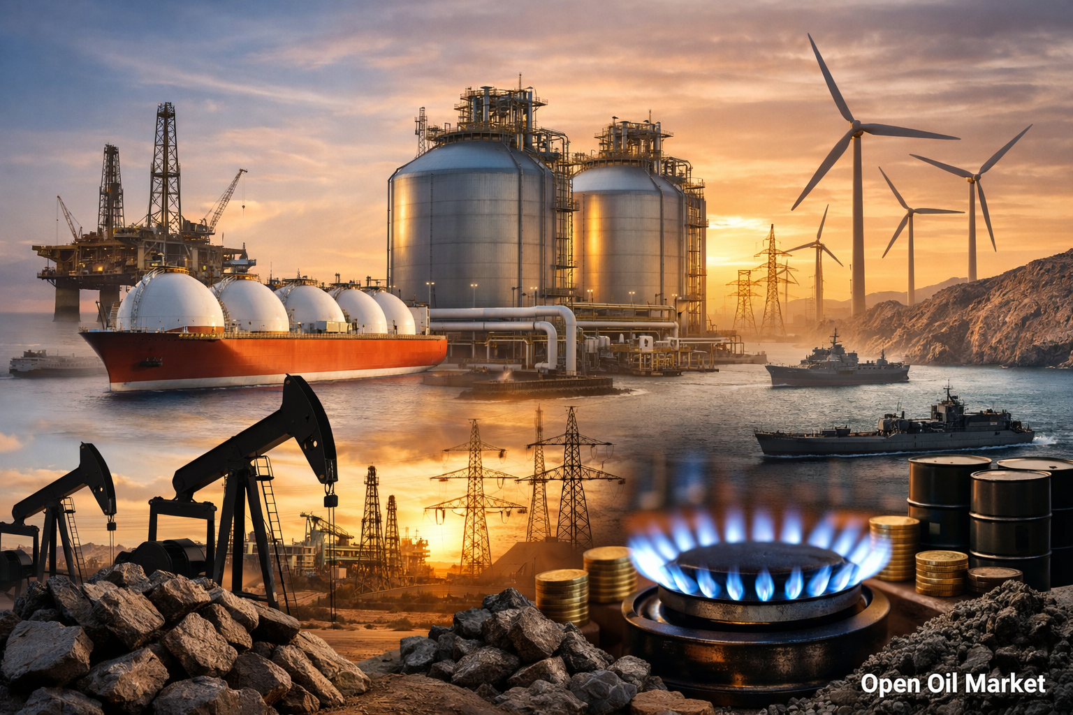 Oil and Gas News — Thursday, 26th February 2026: Risks of Escalation Around Iran, Brent/WTI Dynamics, and Record LNG Flows to Europe