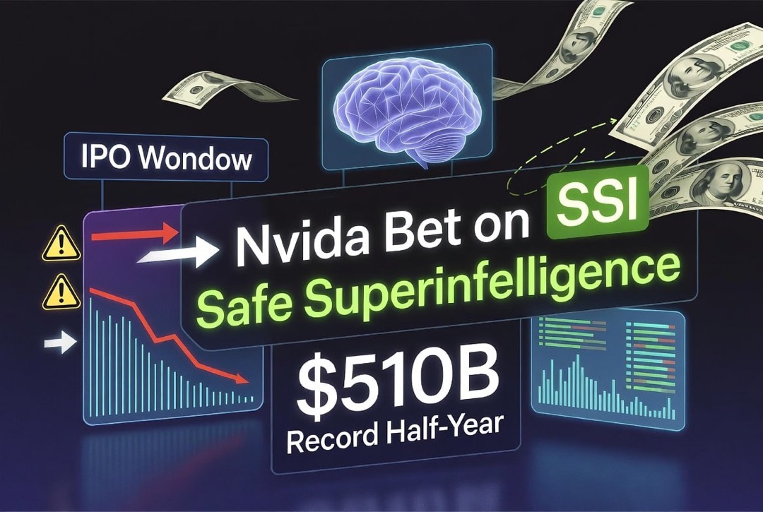 Startup News and Venture Investments — Wednesday, 5th August 2026: Nvidia's Bet on Safe Superintelligence, Record $510 Billion for Half-Year and Shrinking IPO Window