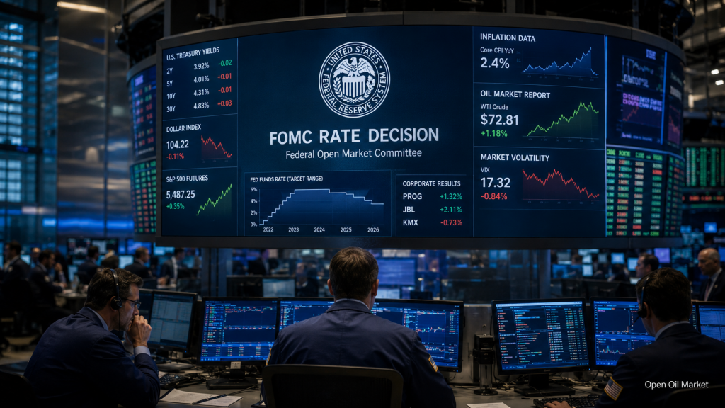 Economic Events and Corporate Reports, Wednesday June 17, 2026: FOMC, Inflation in the UK and Eurozone, IEA Report and Reports from Progressive, Jabil, and CarMax