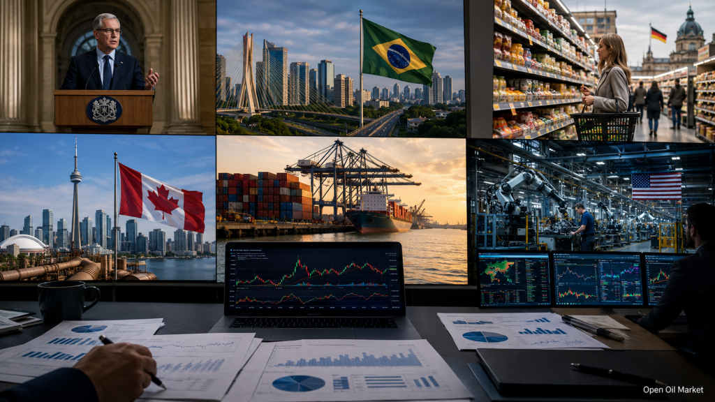 Economic Events and Corporate Reports on 29 May 2026: Speech by the Bank of England Governor, GDP of Brazil and Canada, Germany's CPI, US Trade Balance, and Chicago PMI
