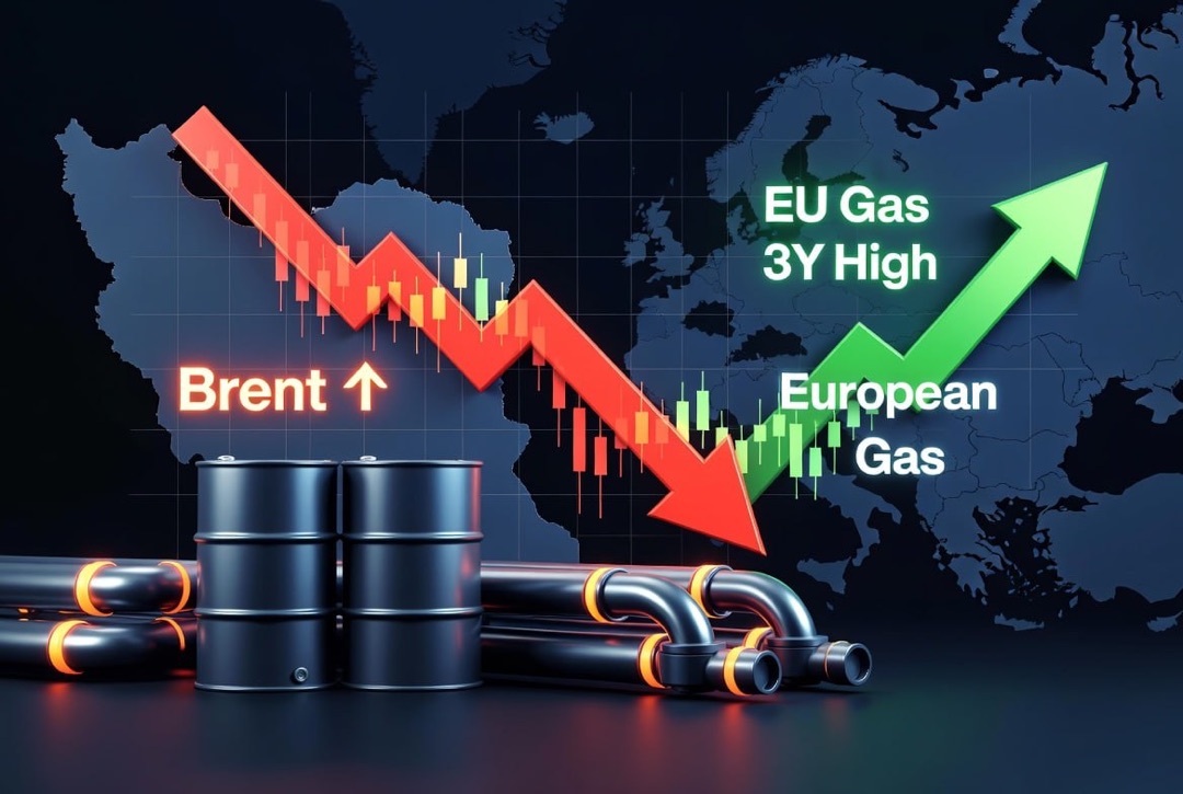 Oil and Gas News — Wednesday, 29 July 2026: Pause in US Strikes Against Iran Causes Brent to Plummet, Gas in Europe at Three-Year High