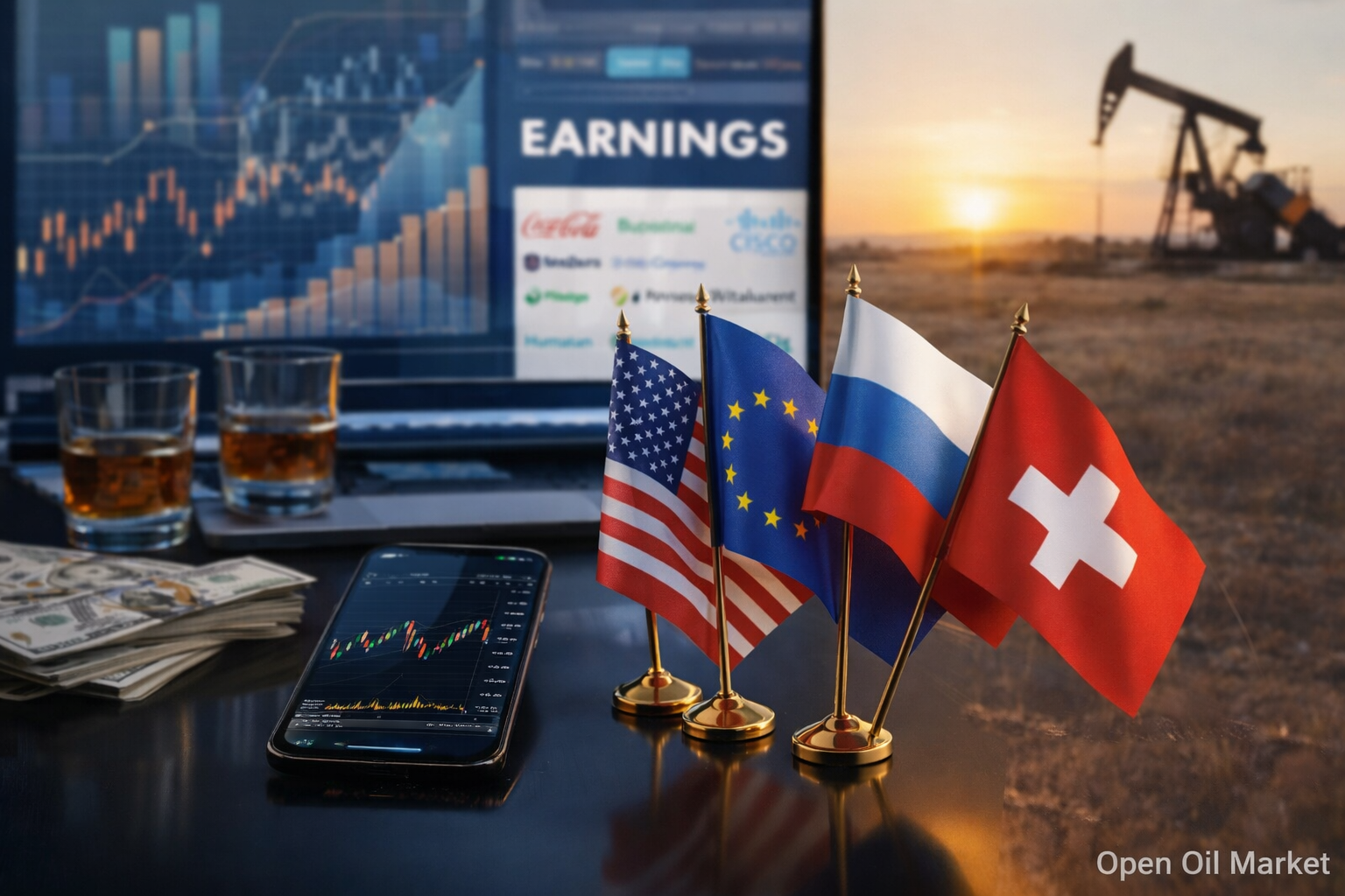 Overview of Economic Events and Reports 9–13 February 2026 US Earnings Season, S&P 500, Euro Stoxx 50, Nikkei 225, MOEX