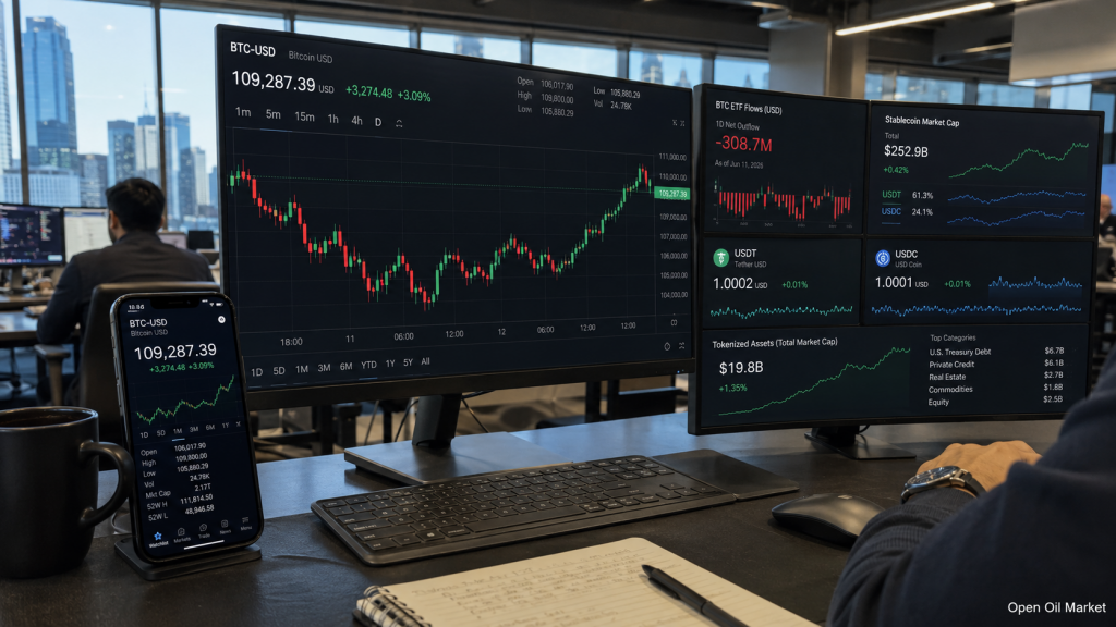 Cryptocurrency News June 12, 2026: Bitcoin Back in the Game, ETF Outflows Don’t Break the Market, and Stablecoins Change the Investment Landscape