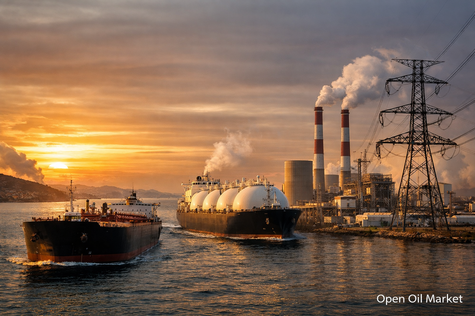 Oil and Gas News — March 12, 2026: Brent Oil, LNG Market and Global Energy Flows