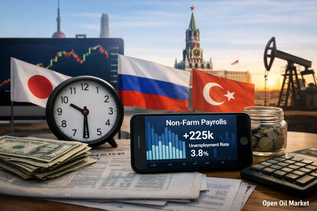 Economic Calendar 3rd April 2026: US Labour Market and Global Economy