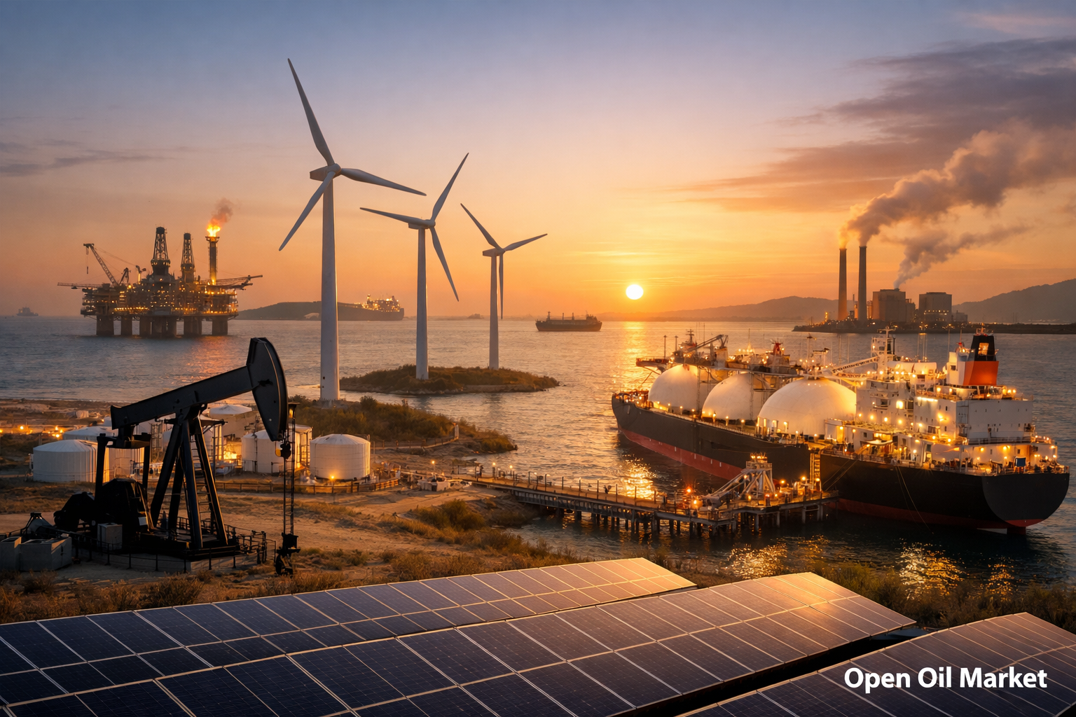 Oil and Gas and Energy News, Thursday, 15 January 2026 — Oversupply in the Oil Market and Rapid Growth in RES