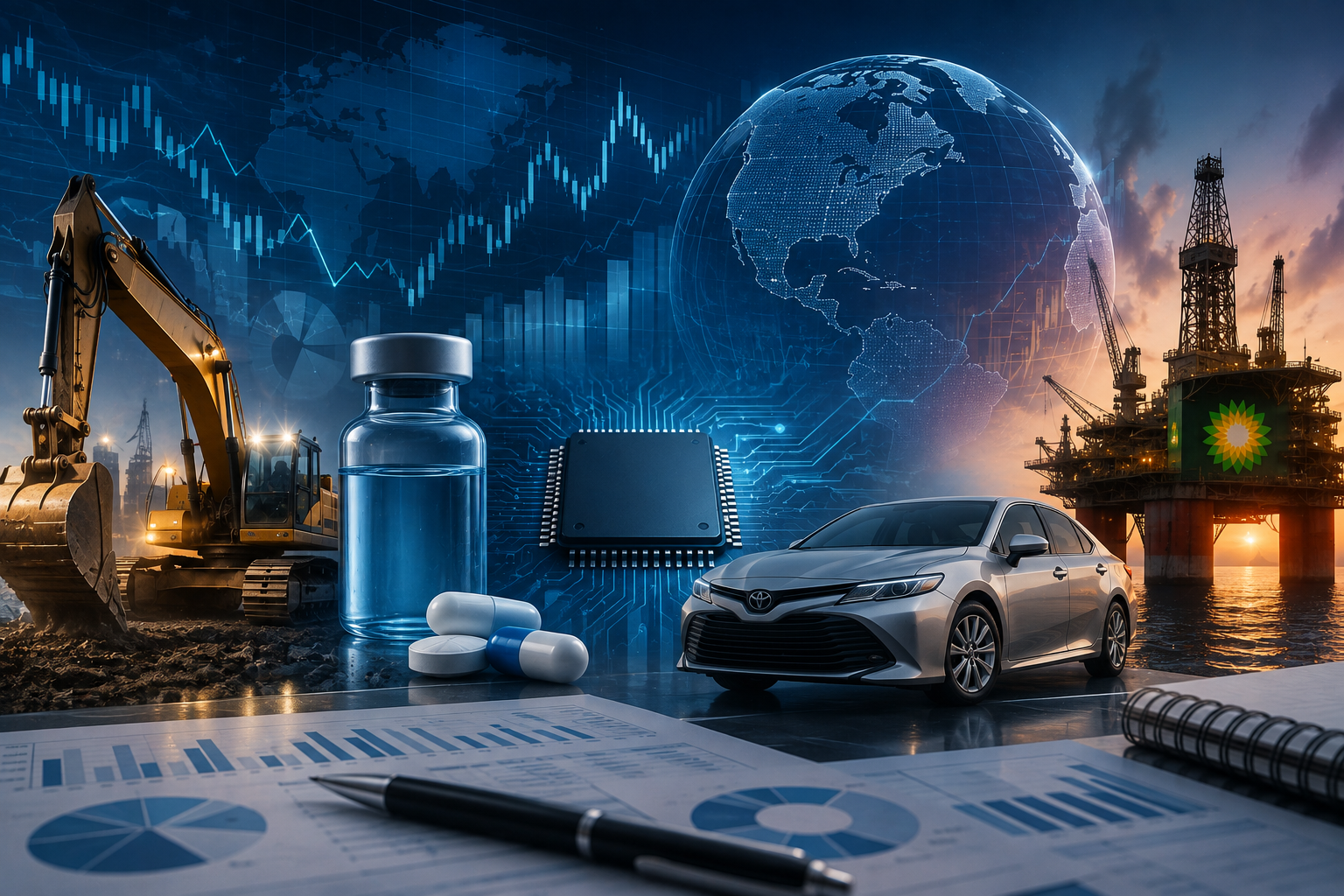 Economic Events and Corporate Reports: Tuesday, 4 August 2026 - JOLTS, Caterpillar, Pfizer, AMD, Toyota and BP