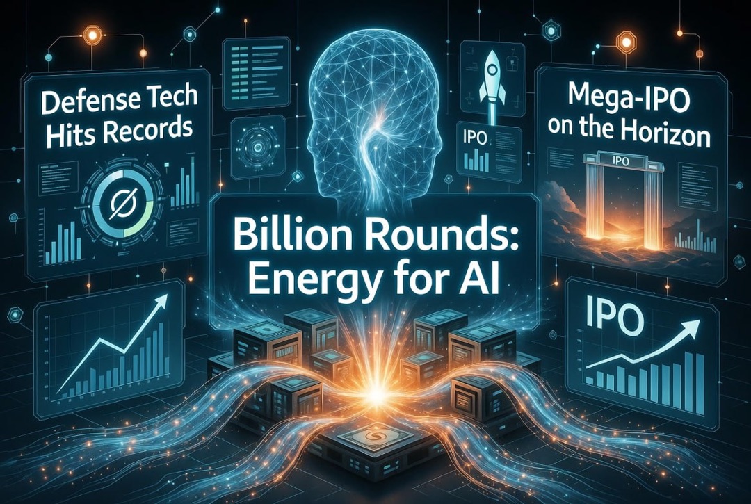 Startup and Venture Capital News: Friday, 07 August 2026 — Billion-Dollar Rounds in Energy for AI, Defence Technologies Hit Records and Mega IPOs on the Horizon