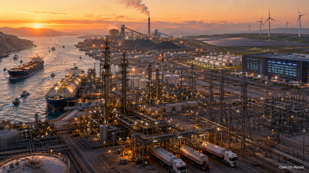 Global Oil, Gas and Energy Market July 16, 2026 — LNG, Refineries, Electricity and Renewables