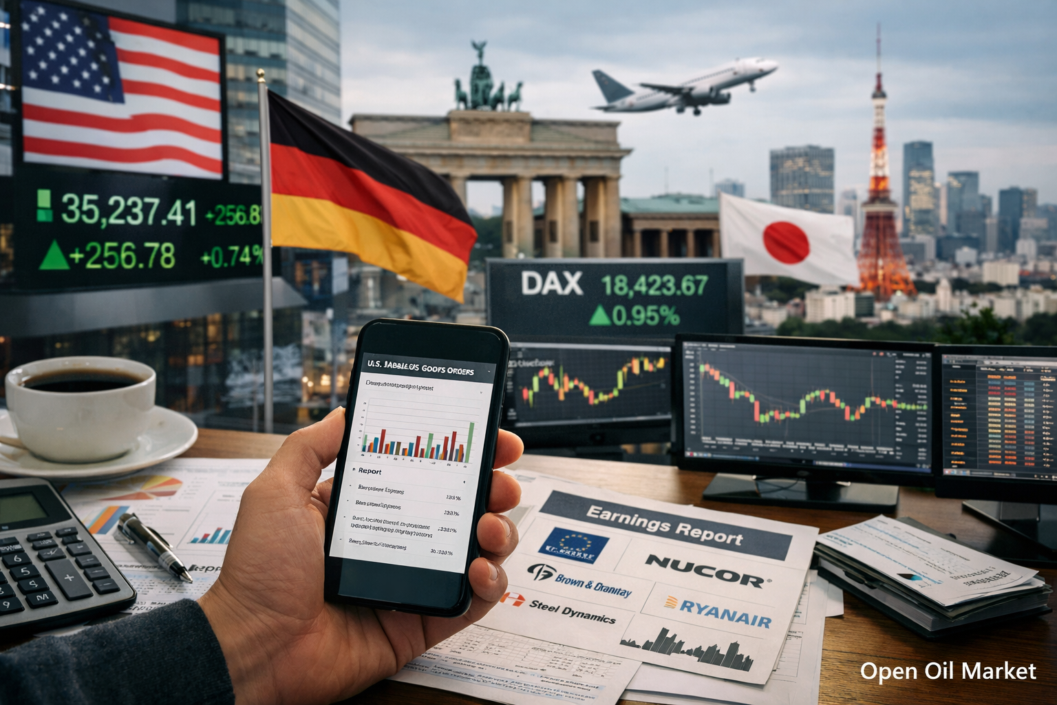 Economic Events and Corporate Reports — Monday, 26th January 2026: US Orders and Germany's Ifo Index