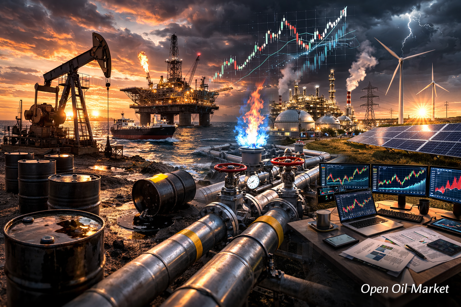 Oil and Gas News - Wednesday, February 25, 2026 | Brent Oil, Gas, LNG, Refineries, Renewable Energy