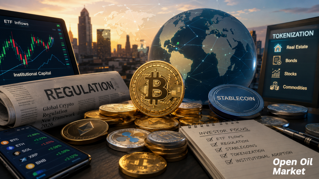 Global Cryptocurrency Market on 13 July 2026: Bitcoin, Ethereum, ETFs, Regulation, Stablecoins, and Tokenisation