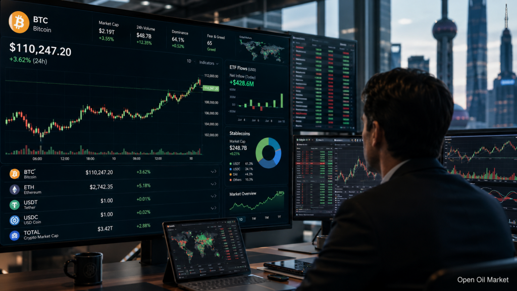 Cryptocurrency News, Wednesday 10th June 2026: Bitcoin Tests Market Resilience While Stablecoins and ETFs Set the Tone for Investors