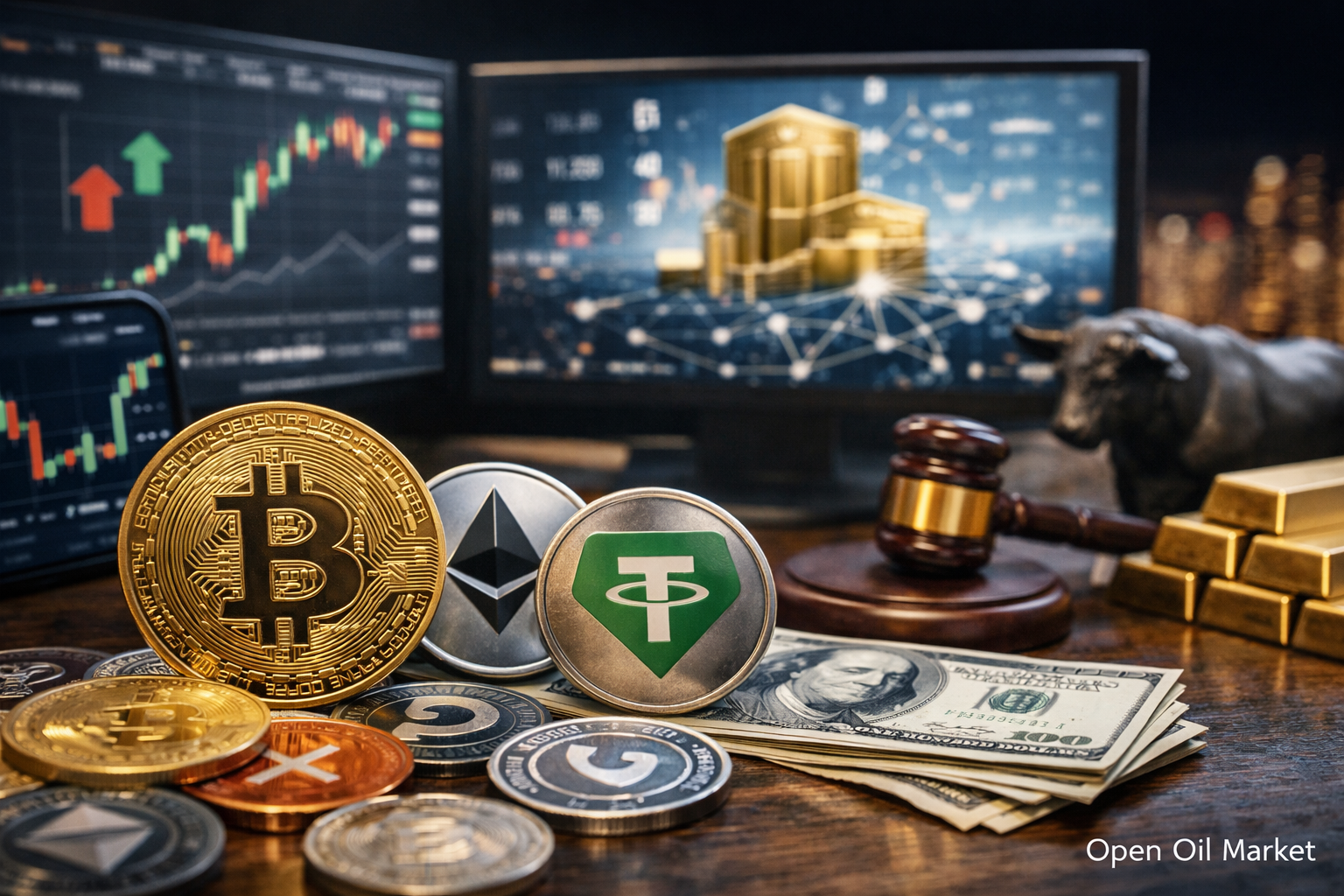 Cryptocurrency News — Monday 16 March 2026: Bitcoin Holds the Market, Growing Interest in Tokenisation and Stablecoins