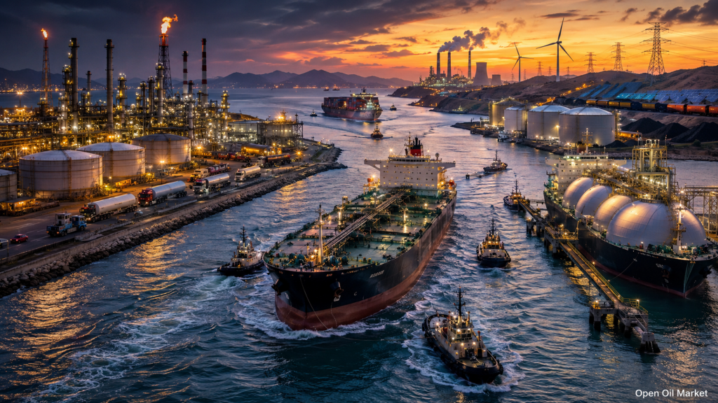 Global Energy Market 19th July 2026: Oil Tanker, LNG Terminal, Oil Refinery, Power Plants, Renewables and Coal Logistics
