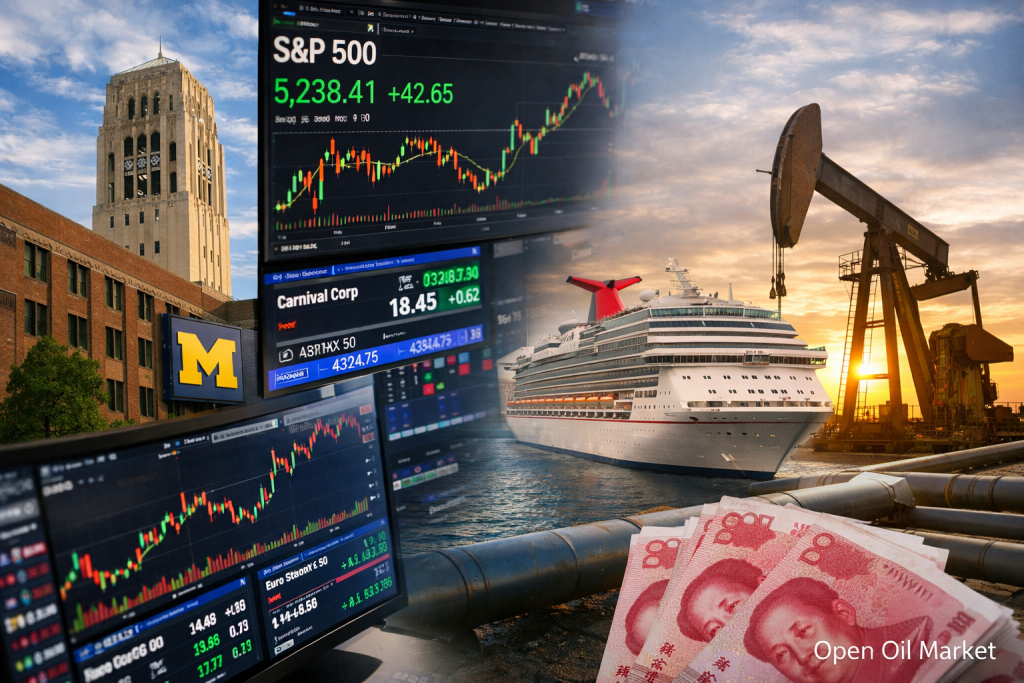 Economic Events and Corporate Reports on 27 March 2026: Michigan Consumer Sentiment, US Inflation Expectations, and Global Company Earnings