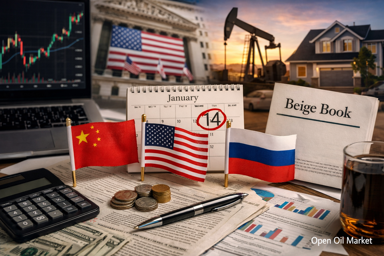 Economic Events and Corporate Reports - Wednesday, 14 January 2026: US PPI, Retail Sales and Bank Reports