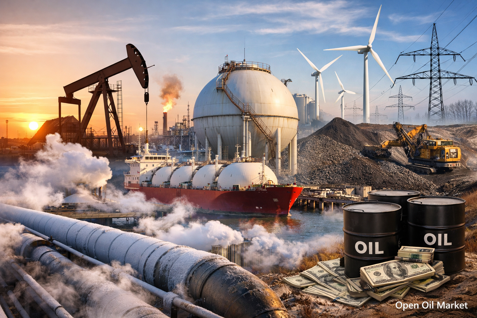 Oil and Gas News & Energy — Saturday, 24 January 2026 Oil, gas, electricity, RES, coal, global markets.