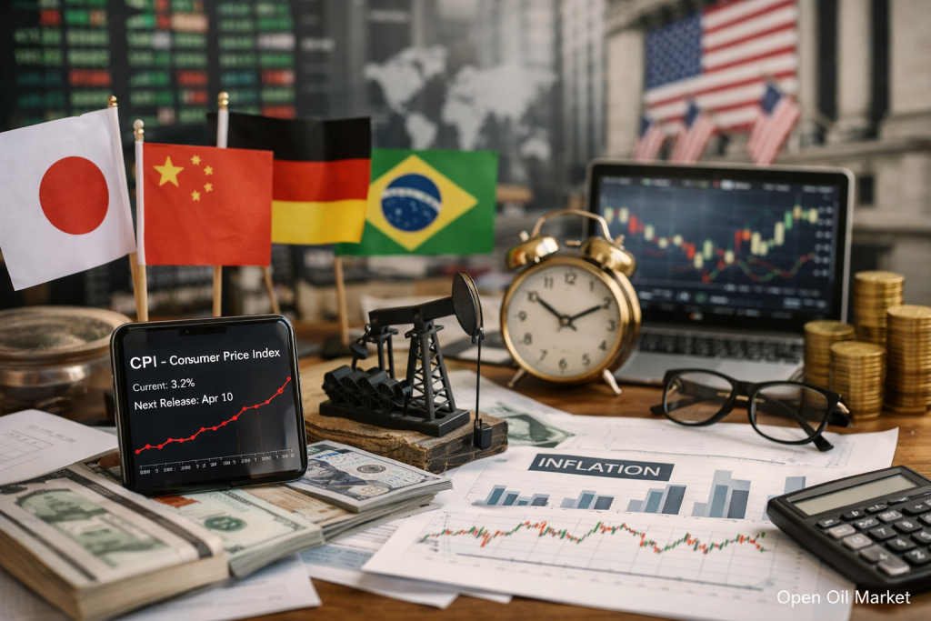 Economic Events and Corporate Reports 10th April 2026: US Inflation, China, Germany, and Global Markets