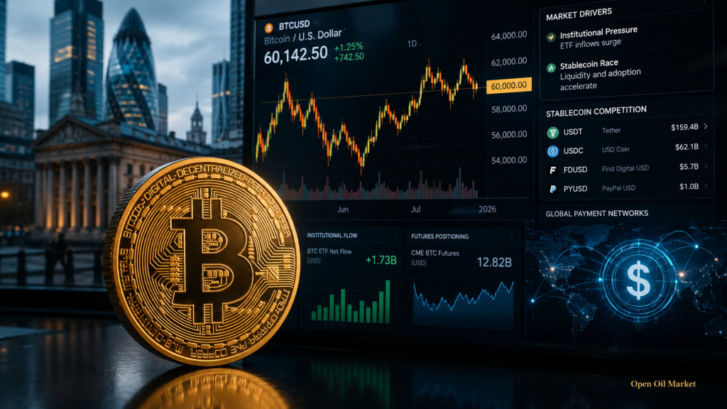 Cryptocurrency Market 1st July 2026: Bitcoin, ETFs, Ethereum and Stablecoins